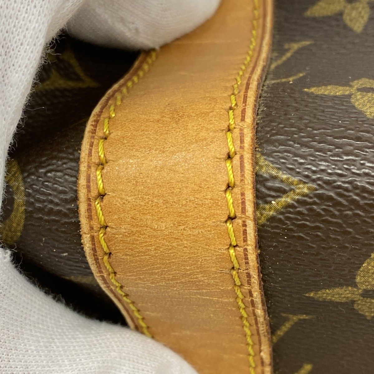 Louis Vuitton Boston Bag Monogram Keepall 55 Brown — view 7