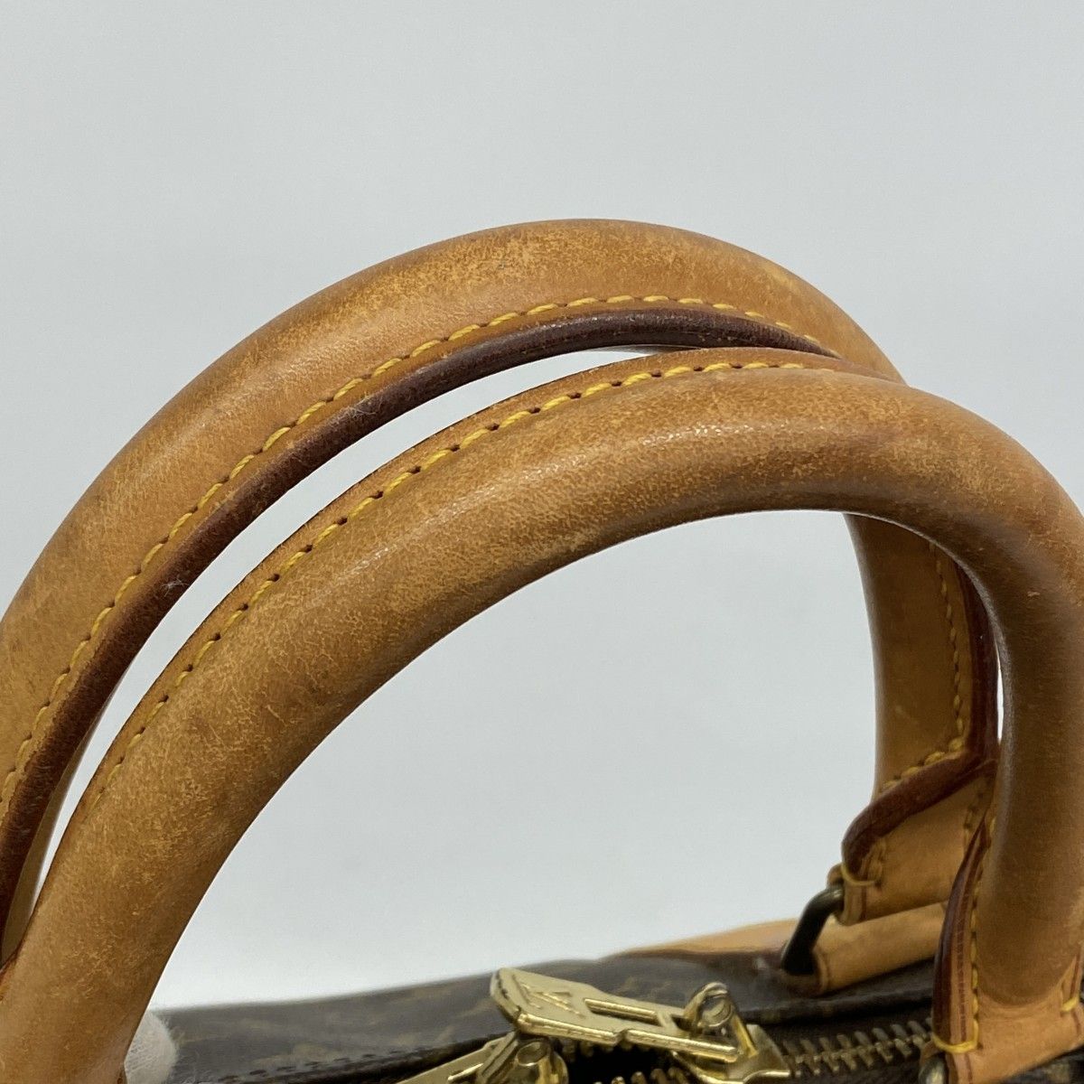 Louis Vuitton Boston Bag Monogram Keepall 55 Brown — view 8