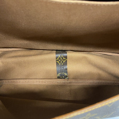 Louis Vuitton Shoulder Bag Monogram Saumur 35 Brown — view 4