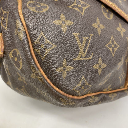 Louis Vuitton Shoulder Bag Monogram Saumur 35 Brown — view 6