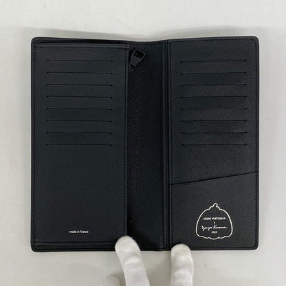 Louis Vuitton Wallet Monogram Eclipse Portefeuille Brazza Black — view 3