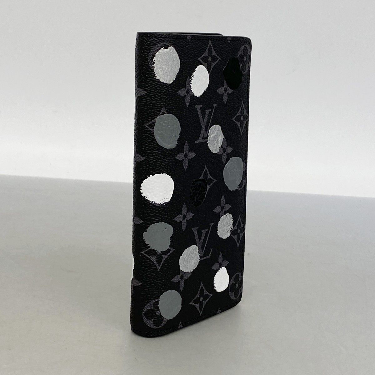 Louis Vuitton Wallet Monogram Eclipse Portefeuille Brazza Black — view 2