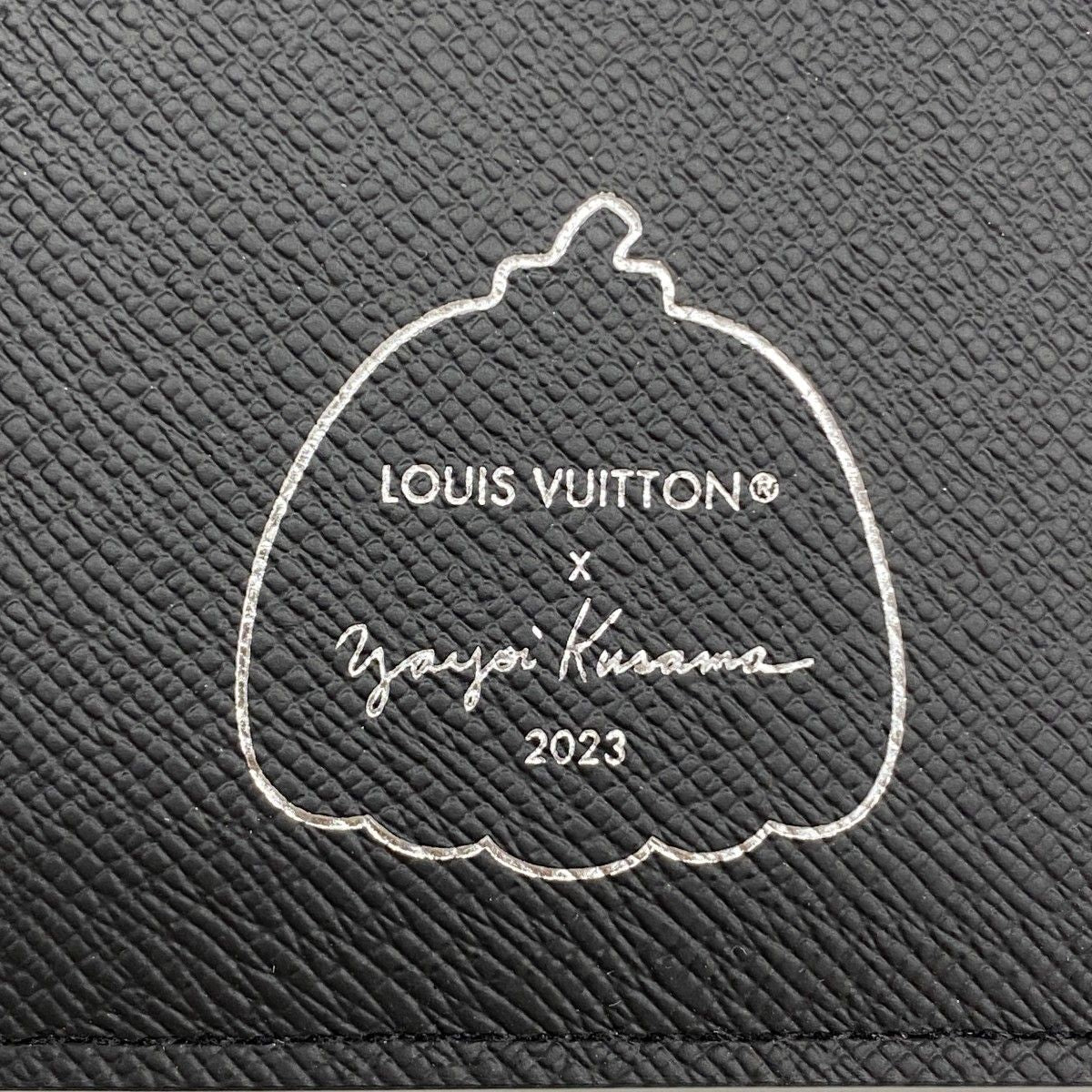 Louis Vuitton Wallet Monogram Eclipse Portefeuille Brazza Black — view 4