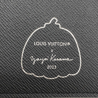 Louis Vuitton Wallet Monogram Eclipse Portefeuille Brazza Black — view 4