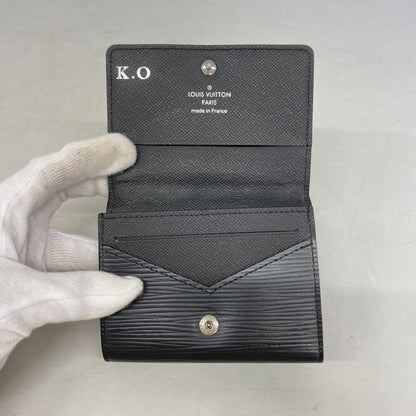Louis Vuitton Card Case Epi Anvelopecarte de Visite Noir — view 3