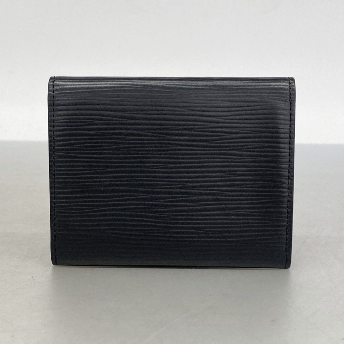 Louis Vuitton Card Case Epi Anvelopecarte de Visite Noir — view 8