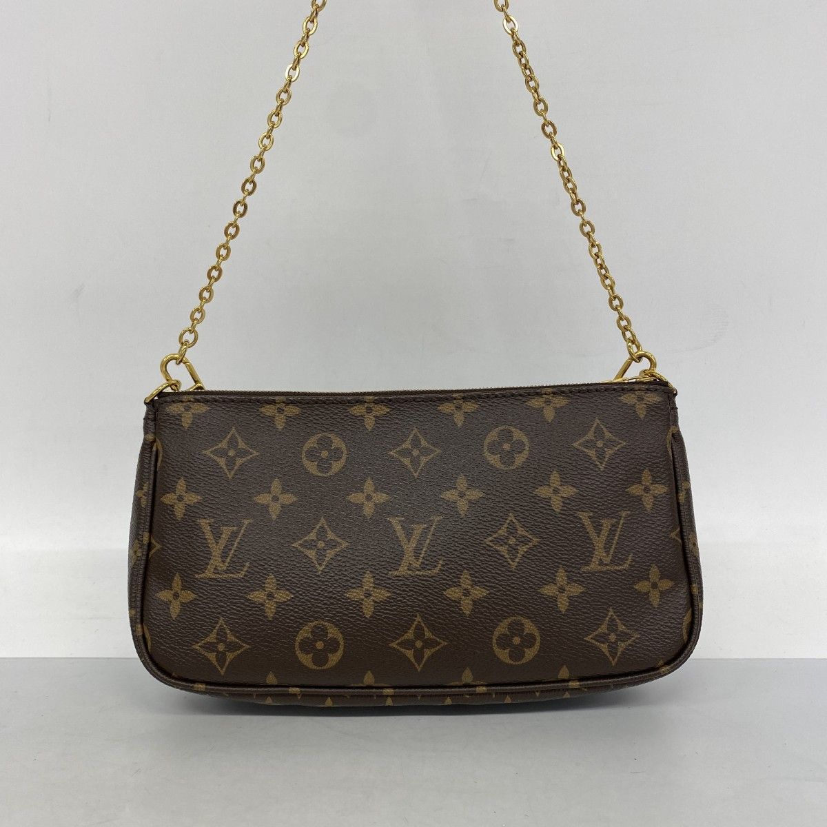 Louis Vuitton Handbag Monogram Multypochette Soir Brown — view 8