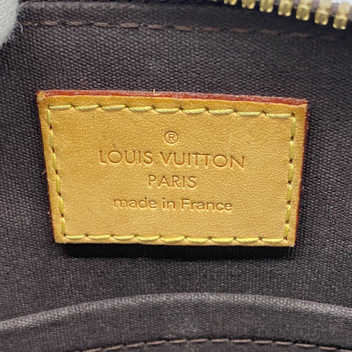 Louis Vuitton Handbag Vernis Alma BB Amarante 2-Way — view 5