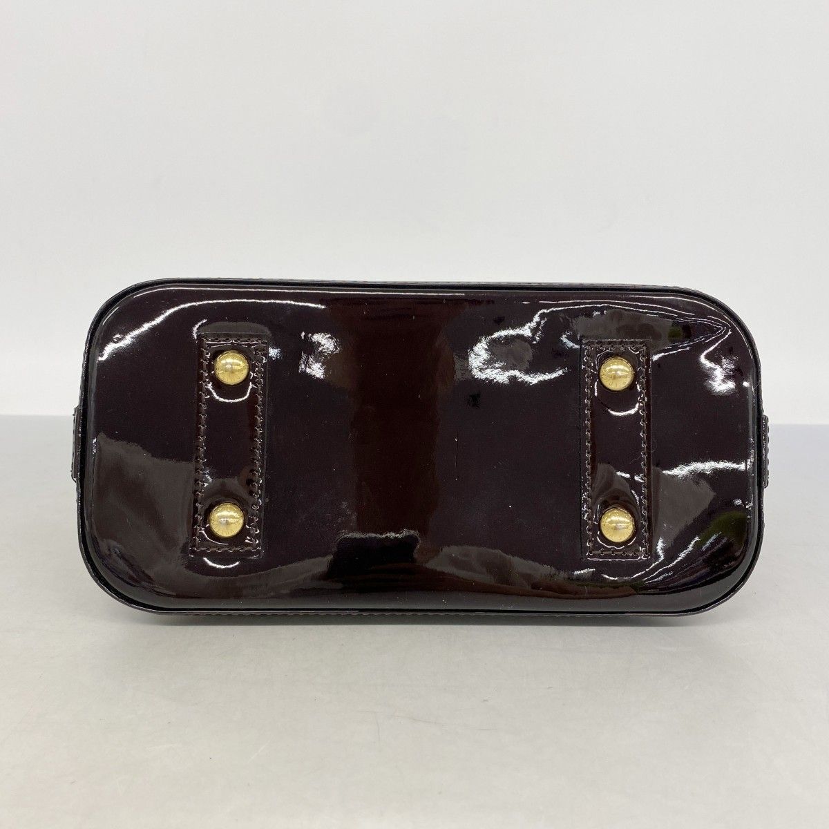 Louis Vuitton Handbag Vernis Alma BB Amarante 2-Way — view 3
