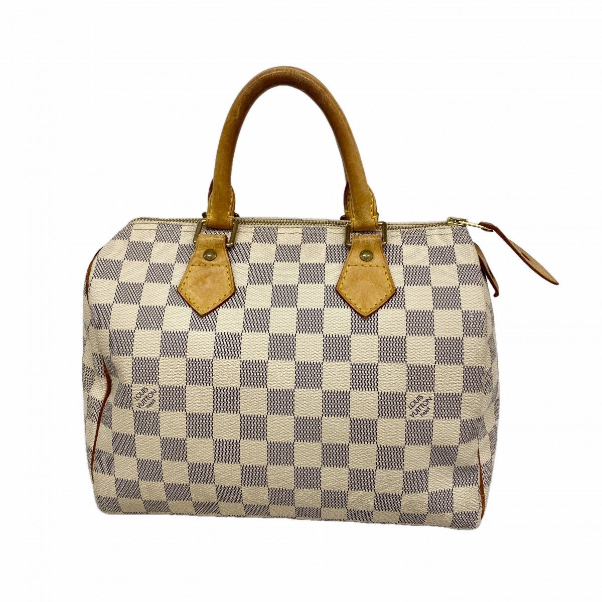 Louis Vuitton Handbag Damier Azur Speedy 25 White