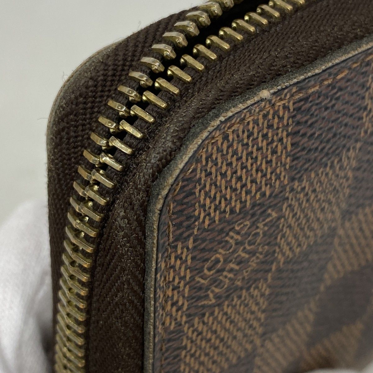 Louis Vuitton Wallet Damier Zippy Ebene — view 6