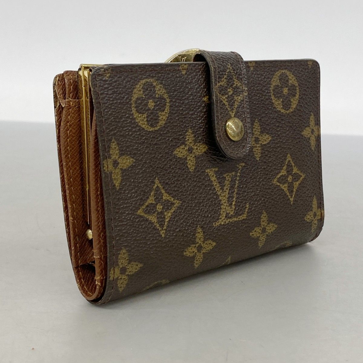 Louis Vuitton Wallet Monogram Porte-Monnaie Vier Viennois Brown — view 2