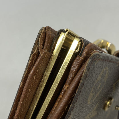 Louis Vuitton Wallet Monogram Porte-Monnaie Vier Viennois Brown — view 6
