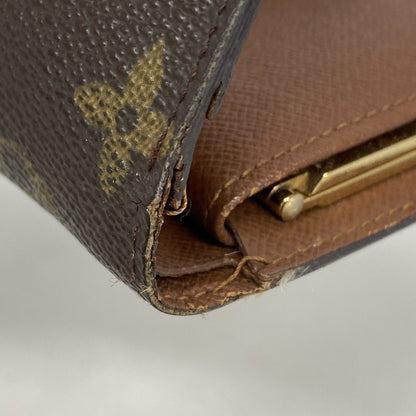 Louis Vuitton Wallet Monogram Porte-Monnaie Vier Viennois Brown — view 5