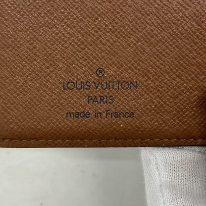 Louis Vuitton Wallet Monogram Porte-Monnaie Vier Viennois Brown — view 4