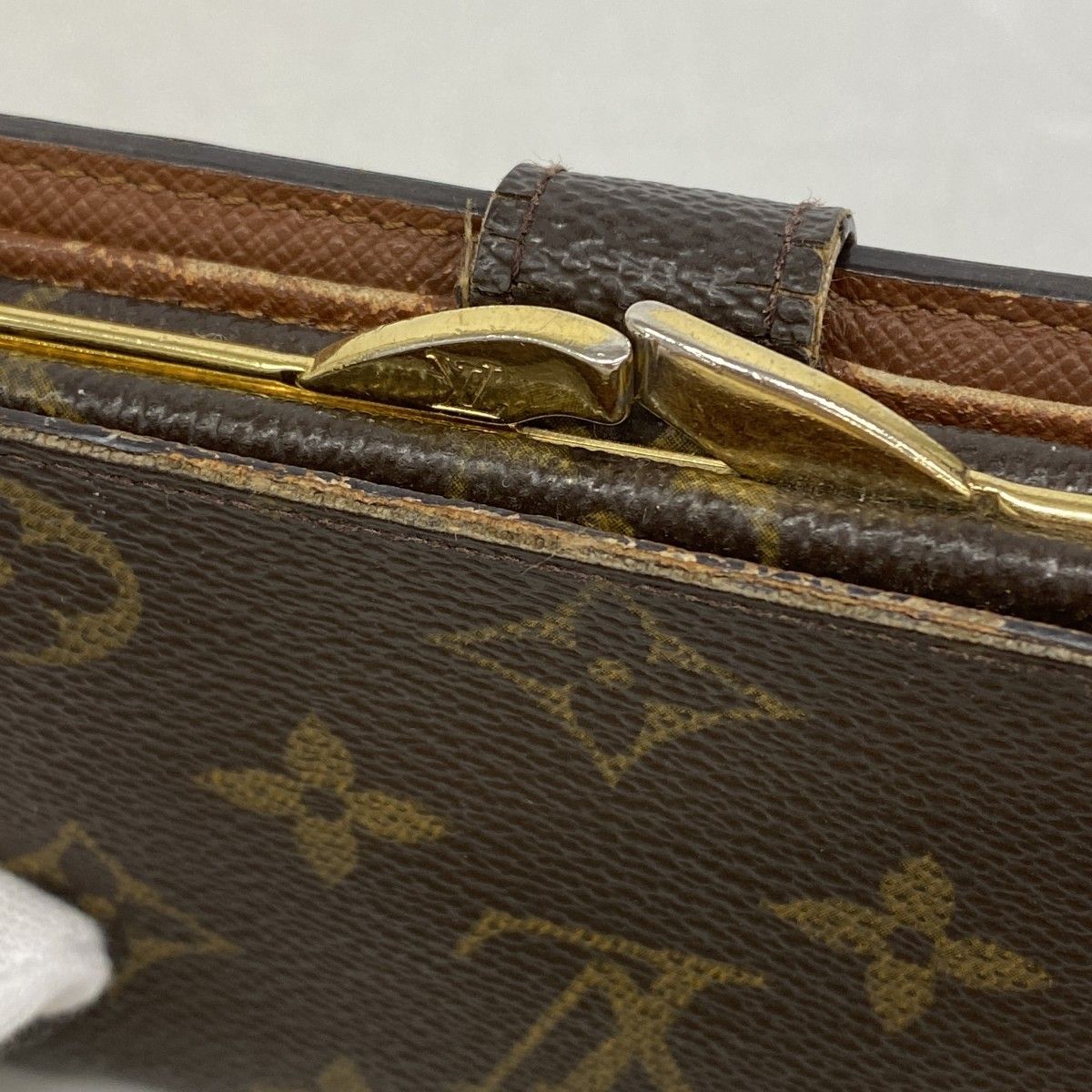 Louis Vuitton Wallet Monogram Porte-Monnaie Vier Viennois Brown — view 7