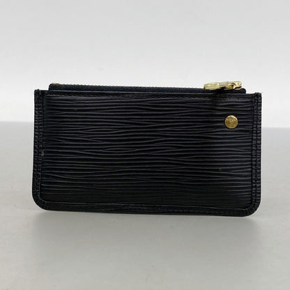 Louis Vuitton Coin Case Epi Pochette Cles Noir — view 8