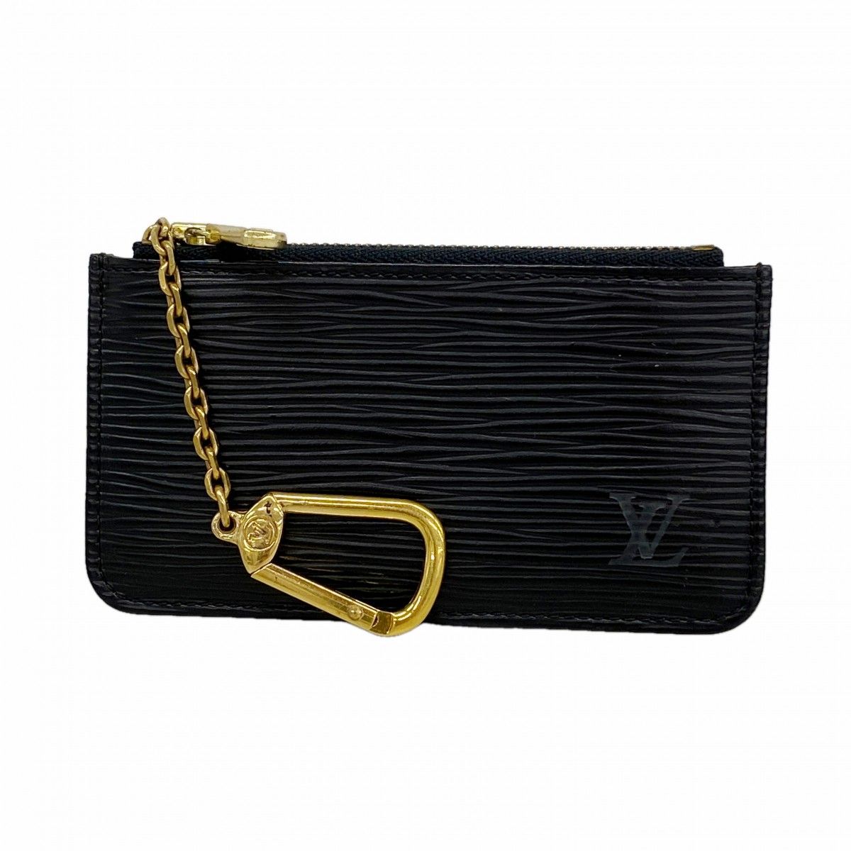 Louis Vuitton Coin Case Epi Pochette Cles Noir