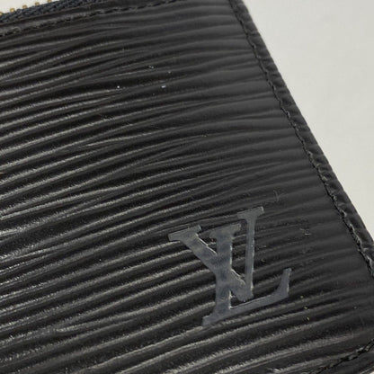 Louis Vuitton Coin Case Epi Pochette Cles Noir — view 5