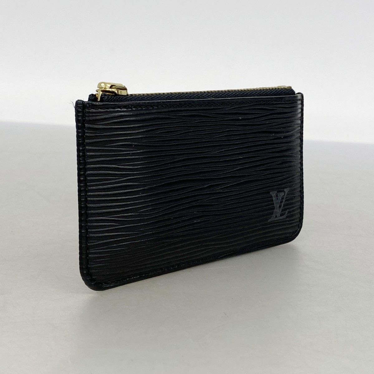 Louis Vuitton Coin Case Epi Pochette Cles Noir — view 2