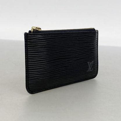 Louis Vuitton Coin Case Epi Pochette Cles Noir — view 2