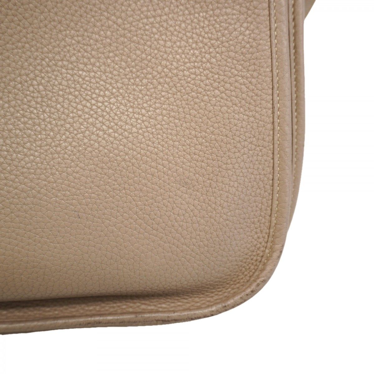 Hermes Shoulder Bag Taurillon Clemence Gray Silver — view 8