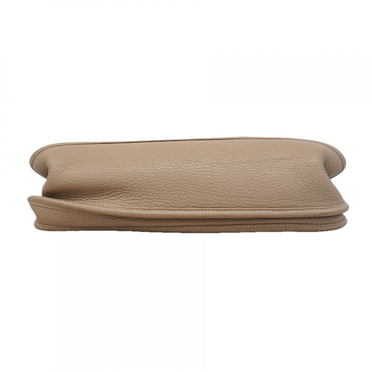 Hermes Shoulder Bag Taurillon Clemence Gray Silver — view 3