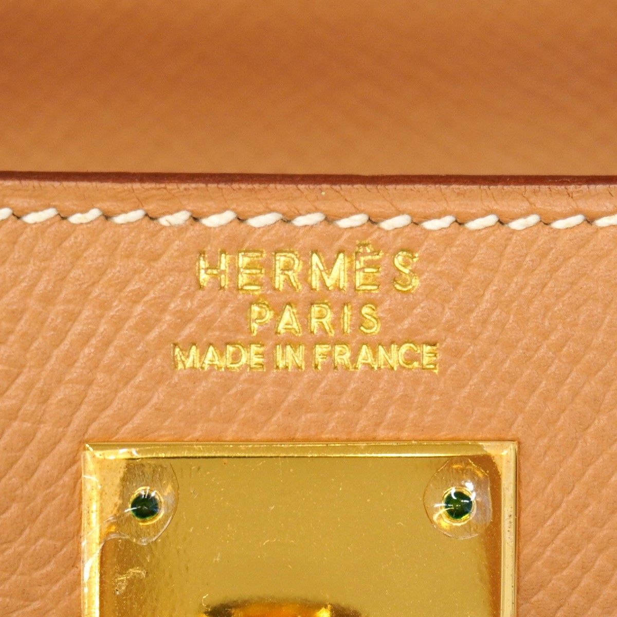 Hermes Handbag Kelly 32 Courchevel Gold 2-Way — view 5