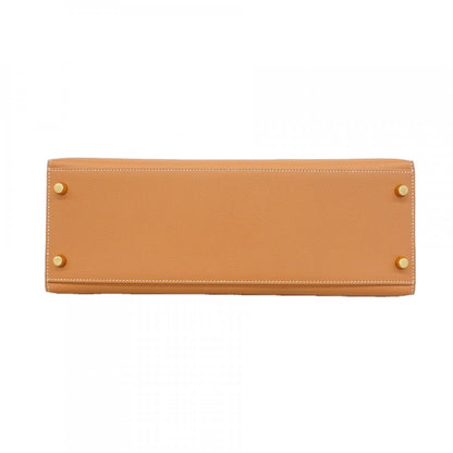 Hermes Handbag Kelly 32 Courchevel Gold 2-Way — view 3