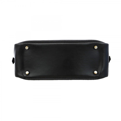 Hermes Handbag 28 Box Calf Black Silver — view 3