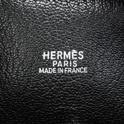 Hermes Handbag 28 Box Calf Black Silver — view 5