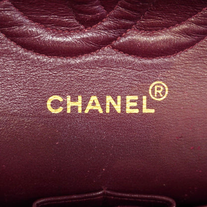 Chanel Shoulder Bag Quilted Lambskin Black Gold — view 5