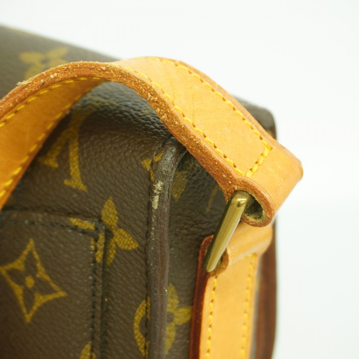 Louis Vuitton Shoulder Bag Monogram Saint Cloud GM Brown — view 8