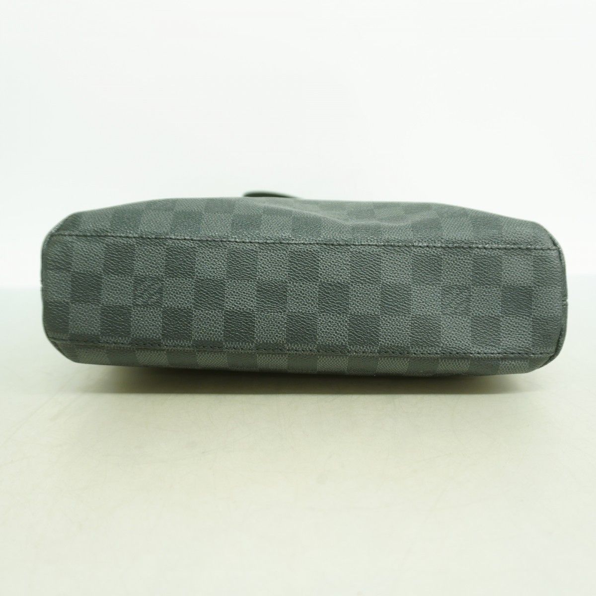 Louis Vuitton Shoulder Bag Damier Graphite PM Black Gray — view 3