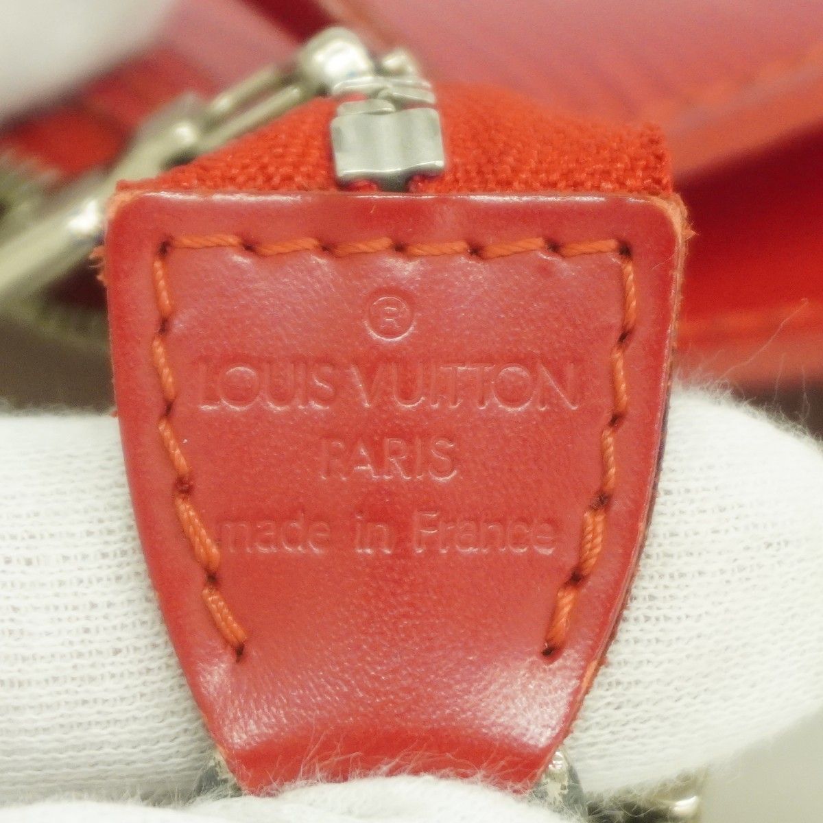 Louis Vuitton Pouch Epi Pochette Soir Castilianred — view 5