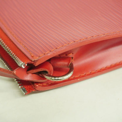 Louis Vuitton Pouch Epi Pochette Soir Castilianred — view 8