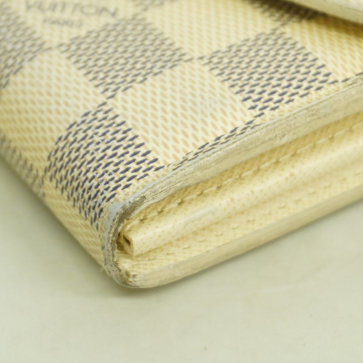 Louis Vuitton Wallet Damier Azur Portefeuille Sarah White — view 5