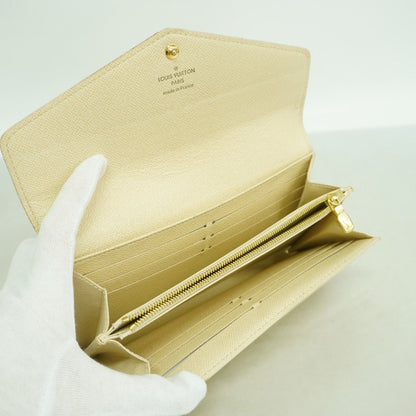 Louis Vuitton Wallet Damier Azur Portefeuille Sarah White — view 3