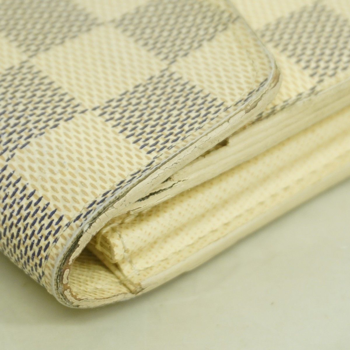 Louis Vuitton Wallet Damier Azur Portefeuille Sarah White — view 7