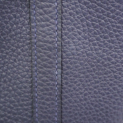 Hermes Handbag Picotin Lock PM Taurillon Clemence Blue Gold — view 7