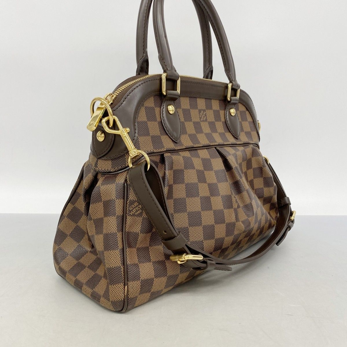 Louis Vuitton Handbag Damier Trevi PM Ebene 2-Way — view 2