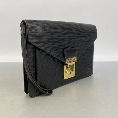 Louis Vuitton Clutch Epi Pochette Series Dragonne Noir — view 2