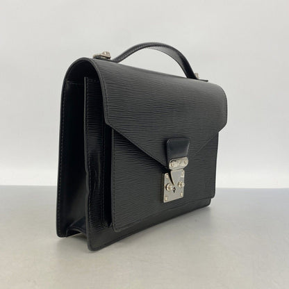 Louis Vuitton Handbag Epi Monceau 28 Noir — view 2
