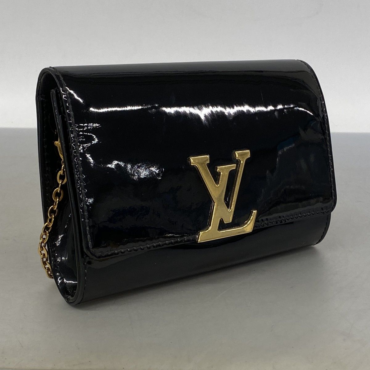 Louis Vuitton Shoulder Bag Pochette PM Blackcles — view 2