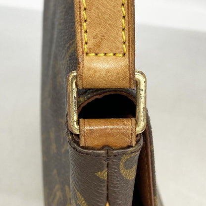 Louis Vuitton Shoulder Bag Monogram Musette Tango Short Strap Brown — view 7
