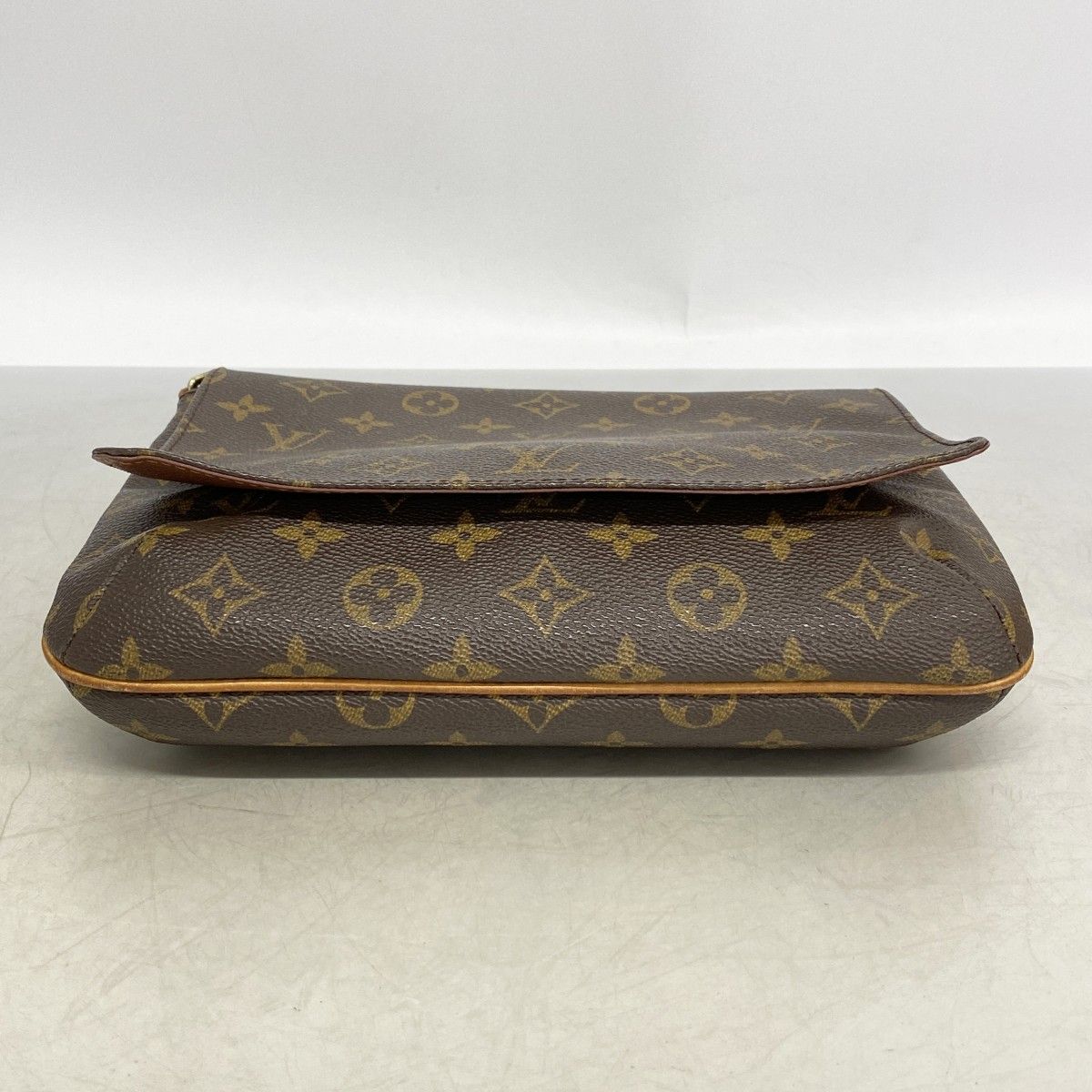 Louis Vuitton Shoulder Bag Monogram Musette Tango Short Strap Brown — view 3