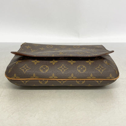 Louis Vuitton Shoulder Bag Monogram Musette Tango Short Strap Brown — view 3