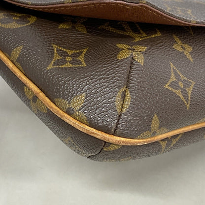 Louis Vuitton Shoulder Bag Monogram Musette Tango Short Strap Brown — view 6