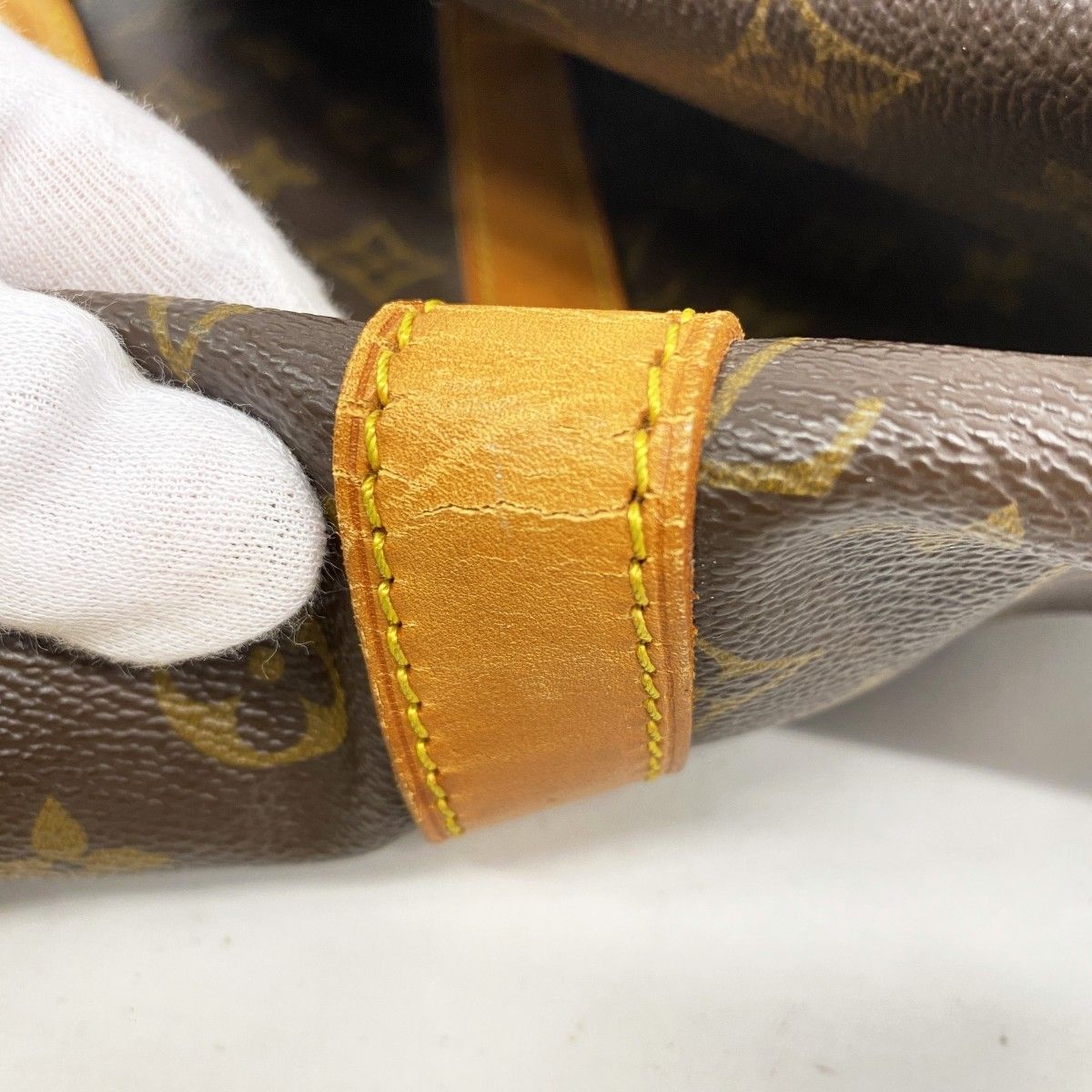 Louis Vuitton Boston Bag Monogram Keepall Bandouliere 55 Brown — view 7