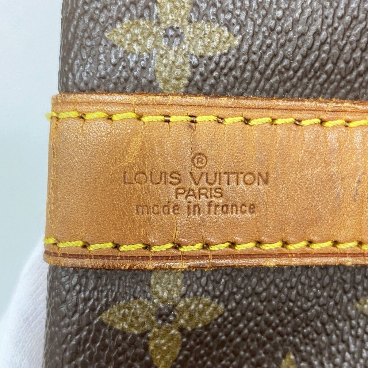 Louis Vuitton Boston Bag Monogram Keepall Bandouliere 55 Brown — view 5